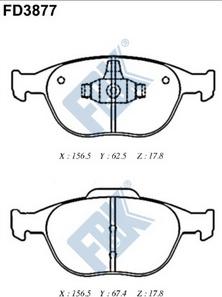 ADVICS E1N091Y - Set placute frana,frana disc allinparts.ro