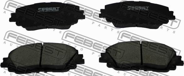 Febest 0101-GSV70F - Set placute frana,frana disc allinparts.ro