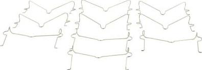 Febest 0103-002-PCS10 - Arc placuta frana allinparts.ro
