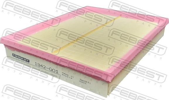 Febest 1842-001 - Filtru aer - allinparts.ro