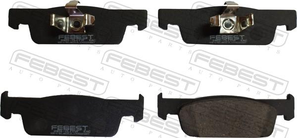 Febest 2401-CLIIVF - Set placute frana,frana disc - allinparts.ro