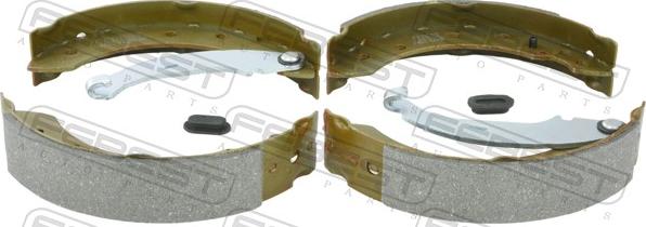 Febest 2402-LOGR - Set saboti frana - allinparts.ro