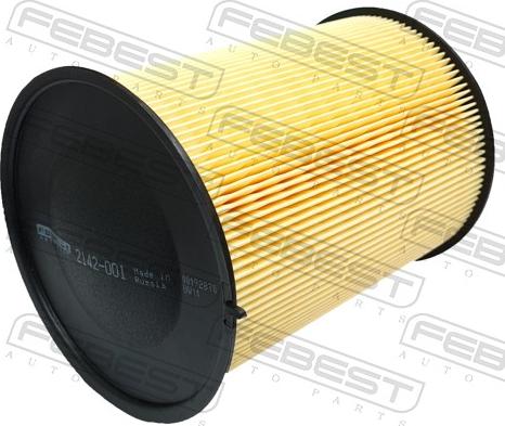 Febest 2142-001 - Filtru aer - allinparts.ro