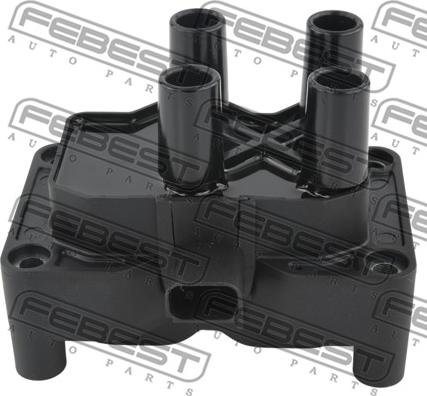 Febest 21640-002 - Bobina de inductie allinparts.ro