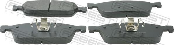 Febest 2101-CBSF - Set placute frana,frana disc allinparts.ro