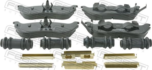 Febest 2101-EXPIVR - Set placute frana,frana disc - allinparts.ro
