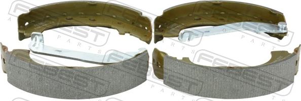 Febest 2102-FOCIIR - Sabot frana - allinparts.ro