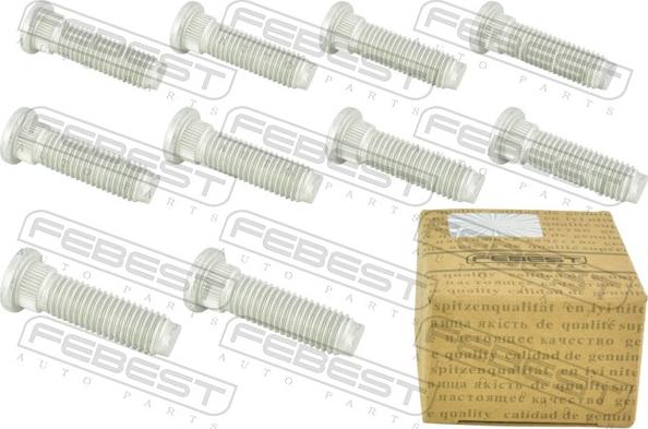 Febest 2184-002-PCS10 - Bolt roata - allinparts.ro
