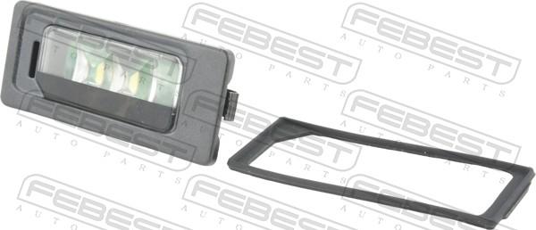 Febest 23631-001LED - Iluminare numar de circulatie allinparts.ro
