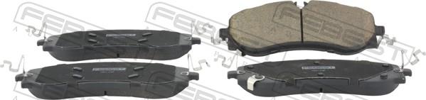 Febest 7601-L9F - Set placute frana,frana disc allinparts.ro