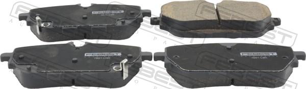 Febest 7601-L9R - Set placute frana,frana disc allinparts.ro