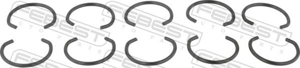 Febest CC-5-26X2-PCS10 - Chit montaj,burduf planetara allinparts.ro