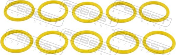 Febest RINGAH-022-PCS10 - Inel de etanșare, cablu pentru instalația de climatizare allinparts.ro