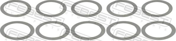 Febest RINGTT-001-PCS10 - Inel de ghidare,arbore cotit - allinparts.ro