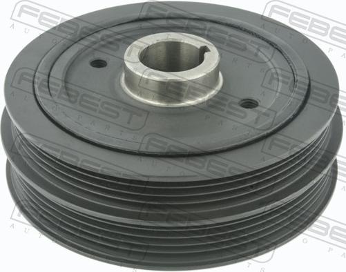 Febest TDS-4AE - Fulie curea, arbore cotit - allinparts.ro