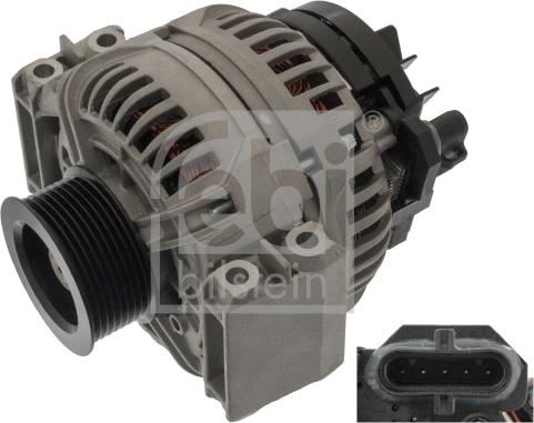 FEBI Bilstein 48955 - Generator / Alternator allinparts.ro