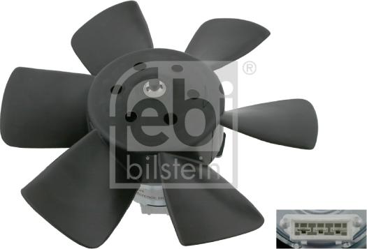 FEBI Bilstein 06990 - Ventilator, radiator allinparts.ro