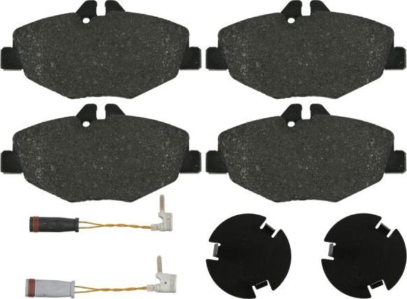 FEBI Bilstein 16452 - Set placute frana,frana disc allinparts.ro