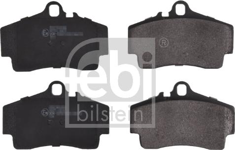 FEBI Bilstein 16521 - Set placute frana,frana disc allinparts.ro
