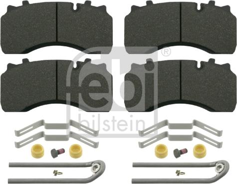 FEBI Bilstein 16610 - Set placute frana,frana disc allinparts.ro
