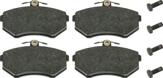 FEBI Bilstein 16308 - Set placute frana,frana disc allinparts.ro