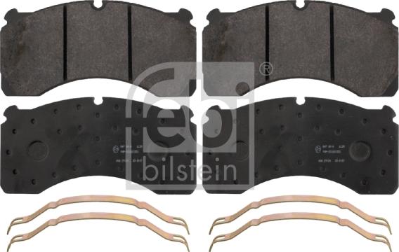 FEBI Bilstein 16717 - Set placute frana,frana disc allinparts.ro