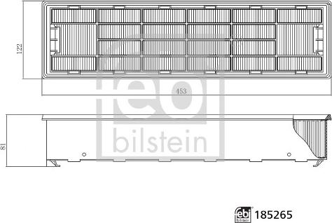 FEBI Bilstein 185265 - Filtru, aer habitaclu allinparts.ro