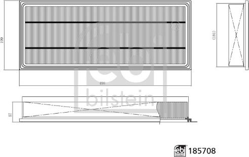 FEBI Bilstein 185708 - Filtru, aer habitaclu allinparts.ro