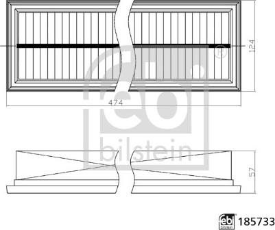 FEBI Bilstein 185733 - Filtru, aer habitaclu allinparts.ro