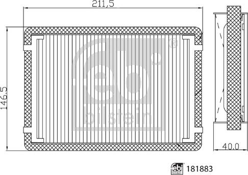 FEBI Bilstein 181883 - Filtru, aer habitaclu allinparts.ro