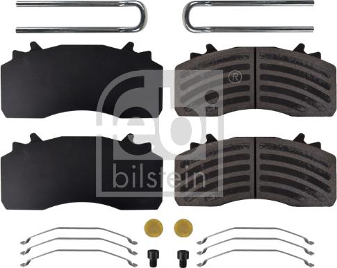 FEBI Bilstein 171240 - Set placute frana,frana disc allinparts.ro