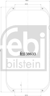 FEBI Bilstein 38633 - Burduf, suspensie pneumatica allinparts.ro