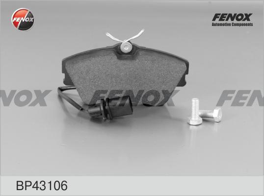 Fenox BP43106 - Set placute frana,frana disc - allinparts.ro