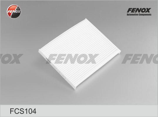 Fenox FCS104 - Filtru, aer habitaclu allinparts.ro