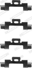 Ferodo FBA449 - Set accesorii, placute frana allinparts.ro