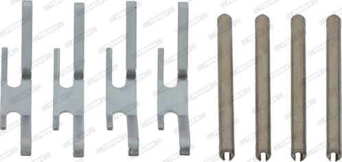 Ferodo FBA468 - Set accesorii, placute frana allinparts.ro