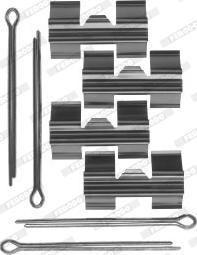 Ferodo FBA581 - Set accesorii, placute frana allinparts.ro