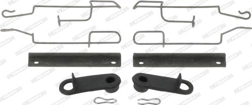 Ferodo FBA535 - Set accesorii, placute frana allinparts.ro