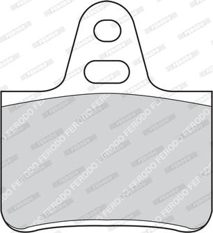 Ferodo FDB99 - Set placute frana,frana disc - allinparts.ro