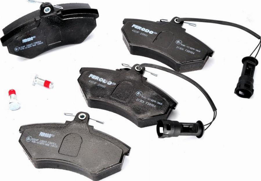 Ferodo FDB954 - Set placute frana,frana disc allinparts.ro