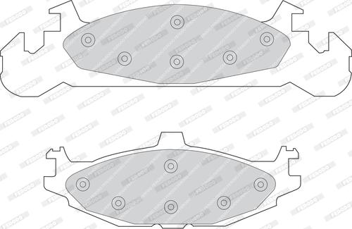 Ferodo FDB922 - Set placute frana,frana disc allinparts.ro