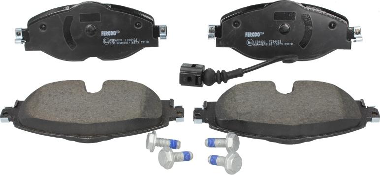 Ferodo FDB4433 - Set placute frana,frana disc - allinparts.ro