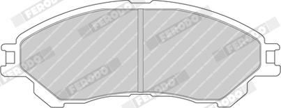 Ferodo FDB4698 - Set placute frana,frana disc allinparts.ro