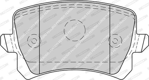 Ferodo FDB4058-D - Set placute frana,frana disc allinparts.ro