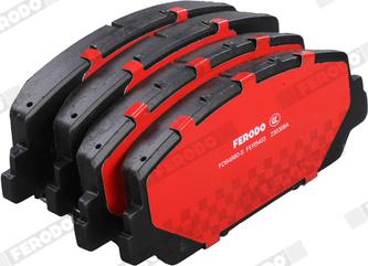Ferodo FDB4880-S - Set placute frana,frana disc allinparts.ro