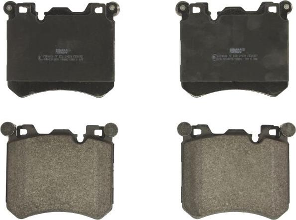 Ferodo FDB4351 - Set placute frana,frana disc - allinparts.ro