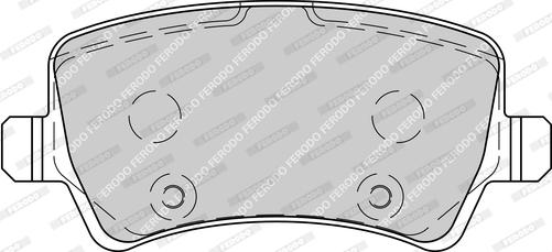 Ferodo FDB4237-D - Set placute frana,frana disc allinparts.ro