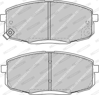 Ferodo FDB4792-D - Set placute frana,frana disc - allinparts.ro