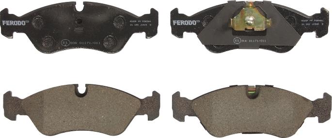 Ferodo FDB584 - Set placute frana,frana disc - allinparts.ro