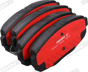 Ferodo FDB5320-S - Set placute frana,frana disc - allinparts.ro